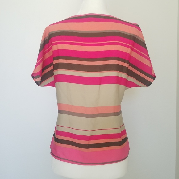 LOFT short sleeve polyester top - Picture 3 of 6